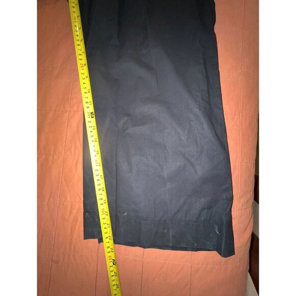 A.L.C. Black Athelia One Shoulder Wide Leg Jumpsuit 100% Cotton Women's Size 00 - Picture 10 of 11